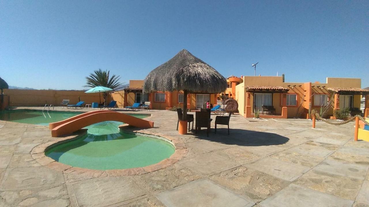 Los Vientos Hotel Bahia de Los Angeles Bagian luar foto